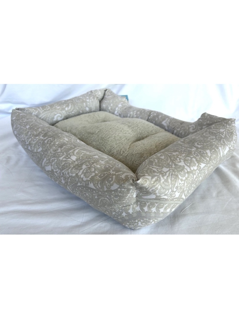 Cozy Cuddler Plush Small Pet Bed - Picture 10 of 12
